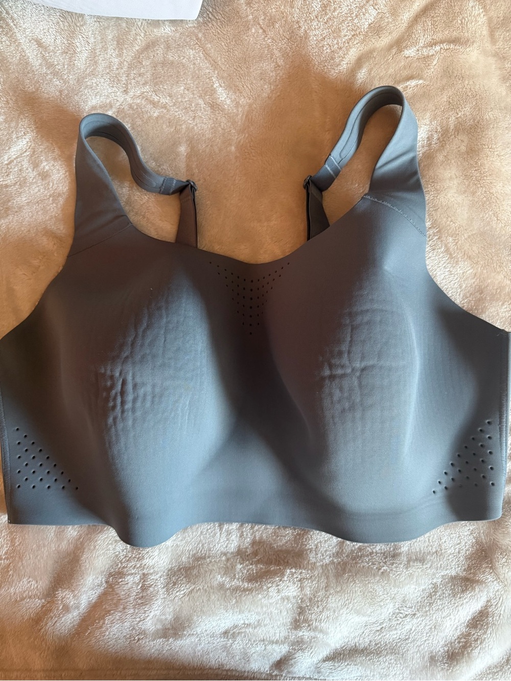 VSX Gray Seamless Wireless Support Bra